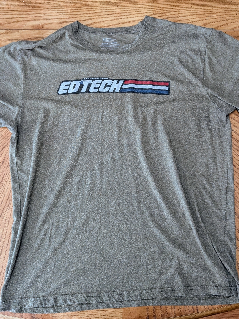 EoTech Men's Short Sleeve Logo Tee in Olive
